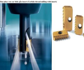 Dao phay ren gắn insert